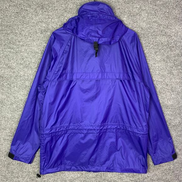 VTG Mountain Hardwear Nylon Windbreaker Jacket Hooded Mens Sz M Packable - Picture 2 of 10